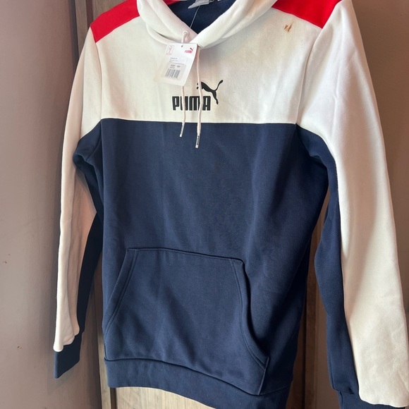 Puma Men's Cotton Hooded Neck Sweatshirt Small NWT - Picture 5 of 6